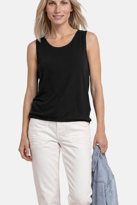 Top (zonder mouwen) zwart - STREET ONE