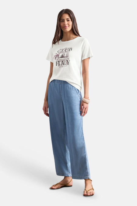 T-shirt (korte mouwen) wit - STREET ONE