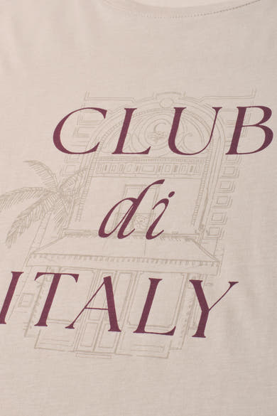 T-shirt (korte mouwen) beige - STREET ONE