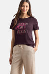 T-shirt (manches courtes) rouge - STREET ONE