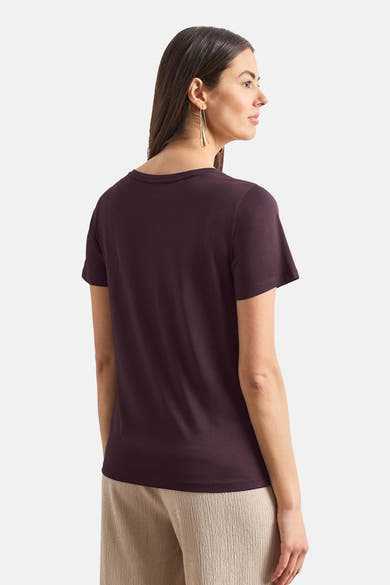 T-shirt (manches courtes) rouge - STREET ONE