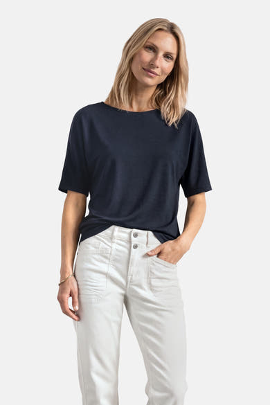 T-shirt met korte mouwen - blauw