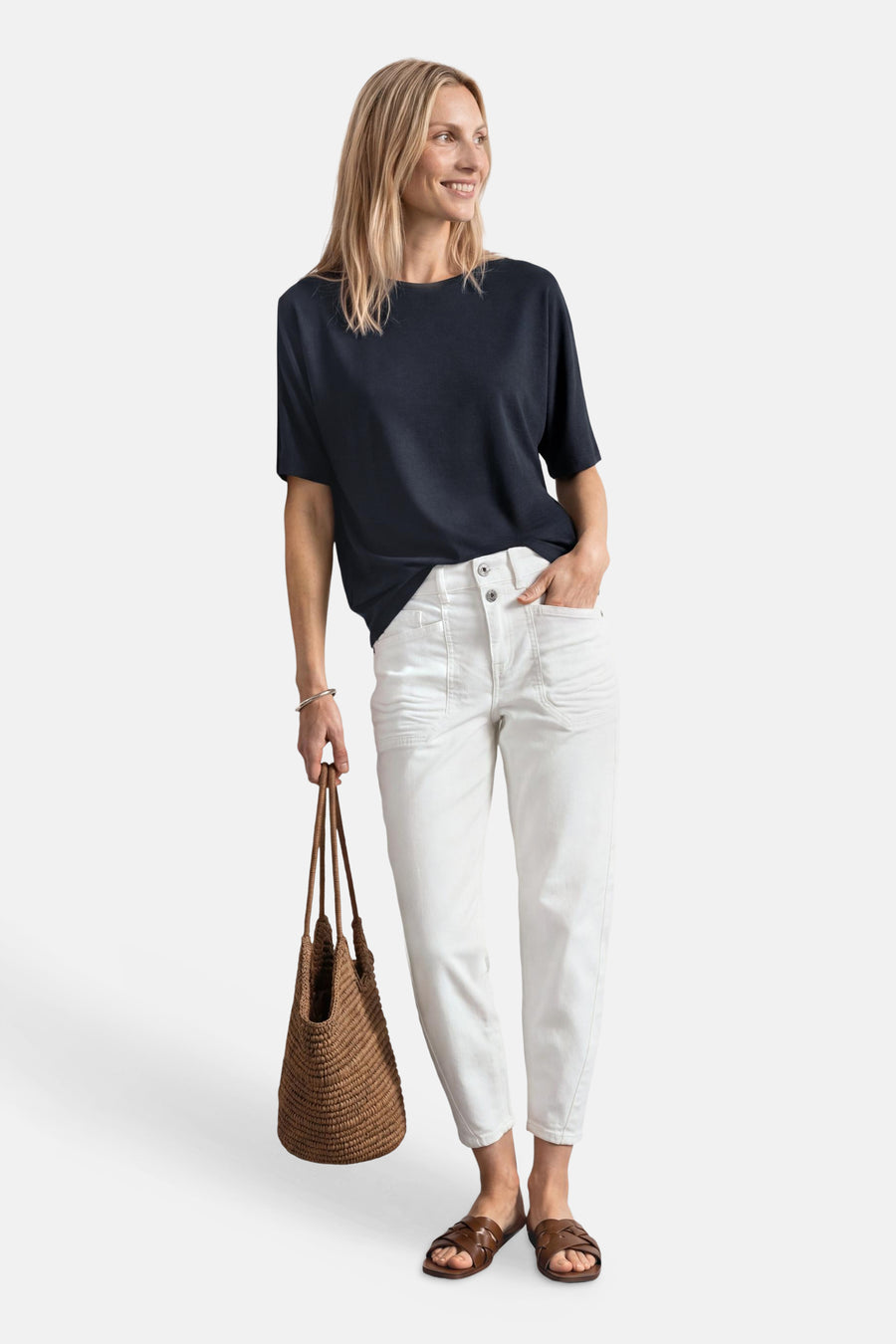T-shirt met korte mouwen - blauw