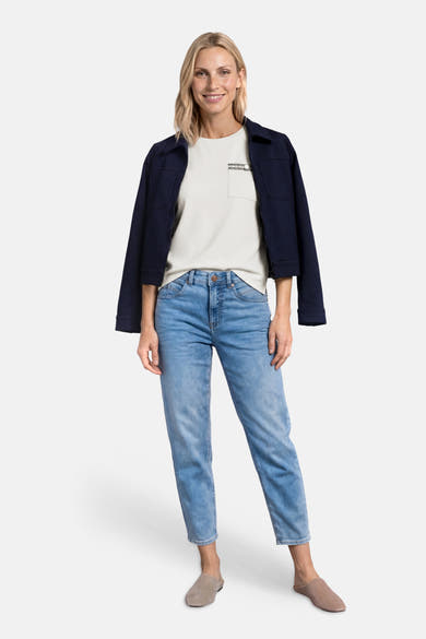 Top uni manches courtes blanc - STREET ONE