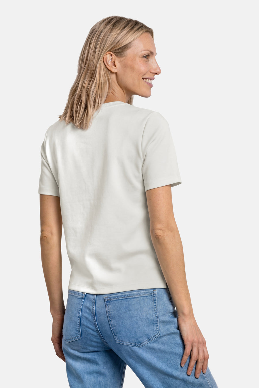 Top uni manches courtes blanc - STREET ONE