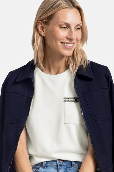 Top uni manches courtes blanc - STREET ONE