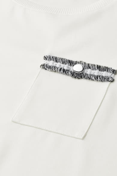Top uni manches courtes blanc - STREET ONE