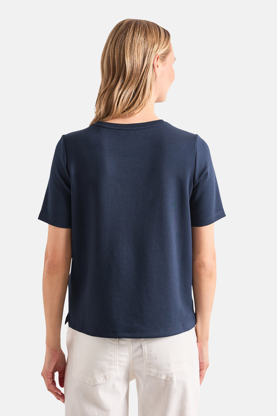 Top uni manches courtes bleu - STREET ONE