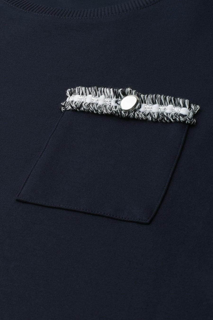 Top uni manches courtes bleu - STREET ONE