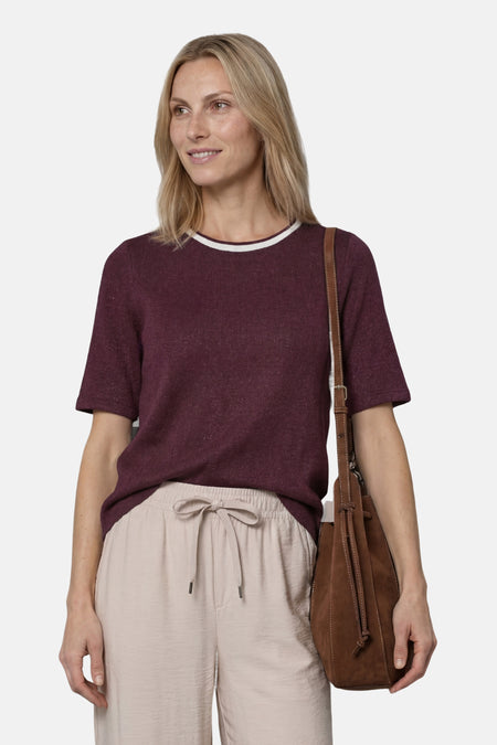 T-shirt met korte mouwen - rood