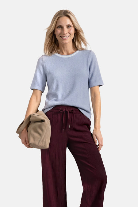 T-shirt met korte mouwen - blauw