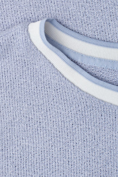 Top uni manches courtes bleu - STREET ONE