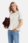 Top uni manches courtes blanc - STREET ONE