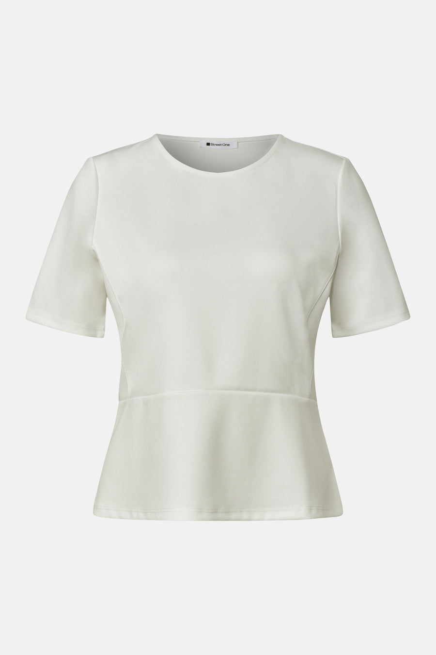 Top uni manches courtes blanc - STREET ONE