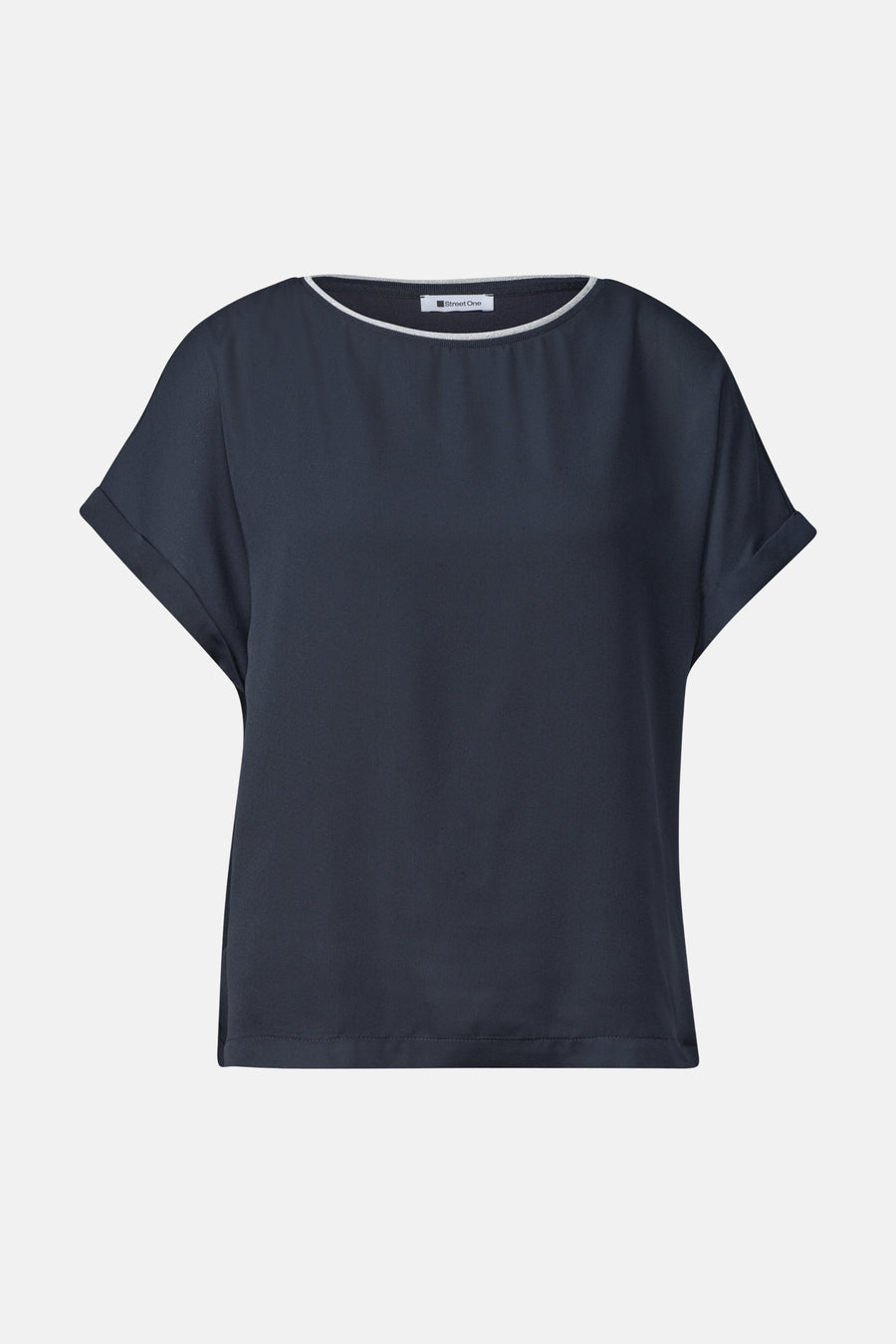 Chemisier (manches courtes) bleu - STREET ONE