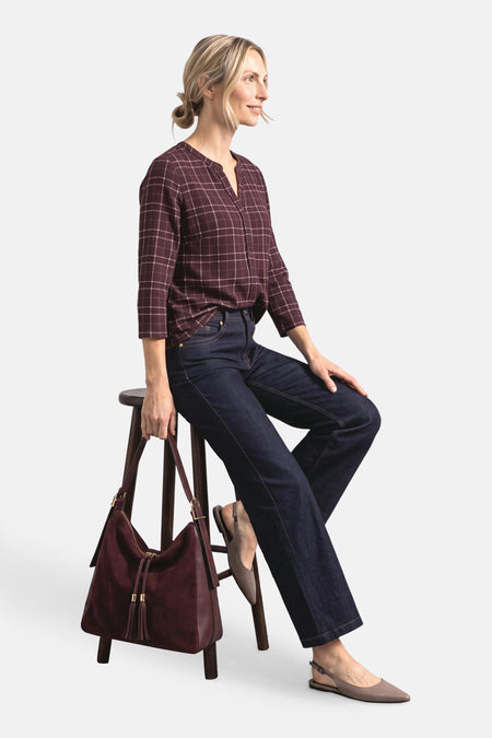 Blouse 3/4 rood - STREET ONE