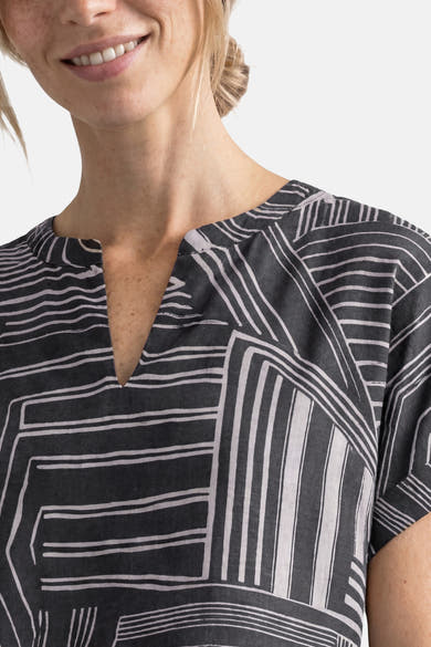 T-shirt (korte mouwen) blauw - STREET ONE