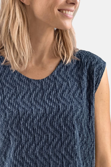 Top - blauw