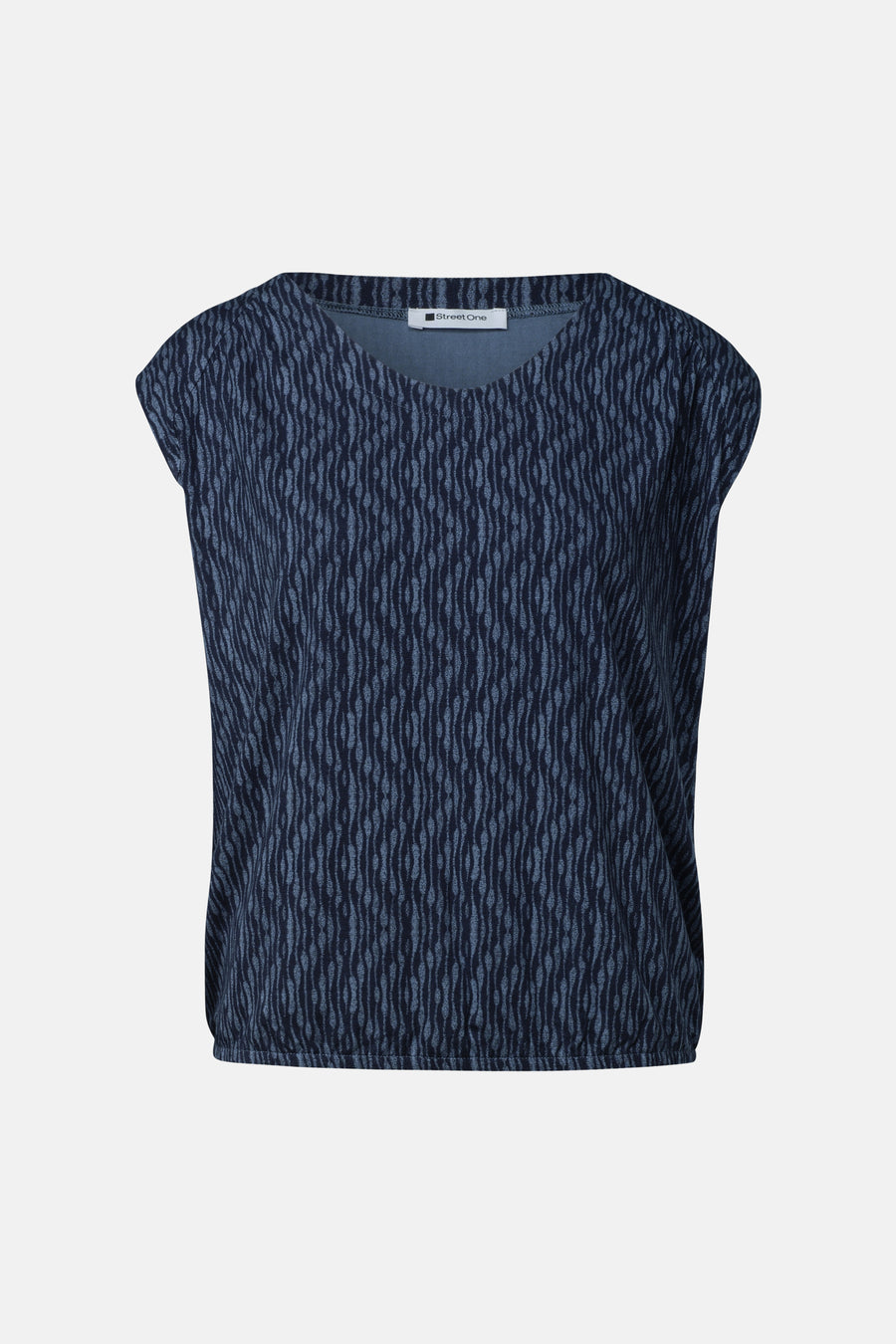 Top - blauw