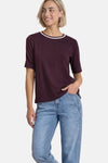 Top uni manches courtes rouge - STREET ONE