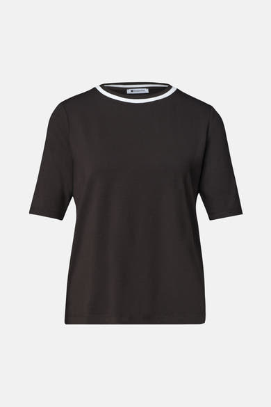 Top (korte mouwen) bruin - STREET ONE