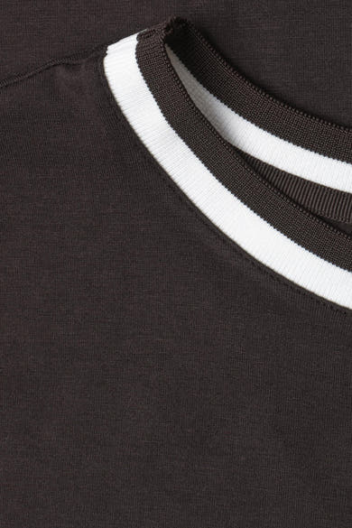 Top (korte mouwen) bruin - STREET ONE