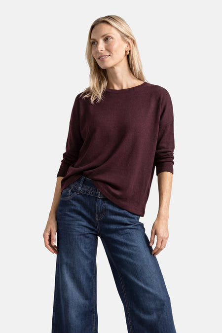 Top (lange mouwen) rood - STREET ONE