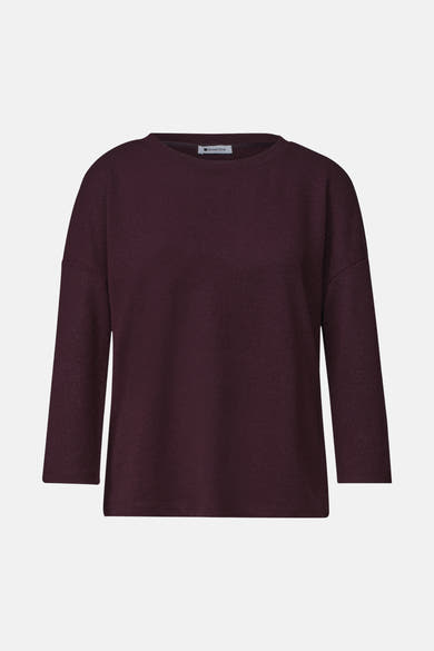Top (lange mouwen) rood - STREET ONE