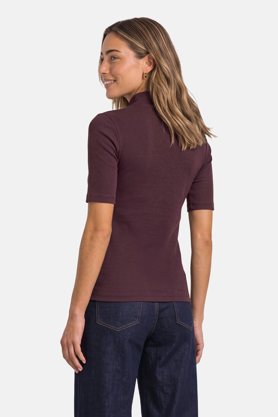 Top (korte mouwen) rood - STREET ONE