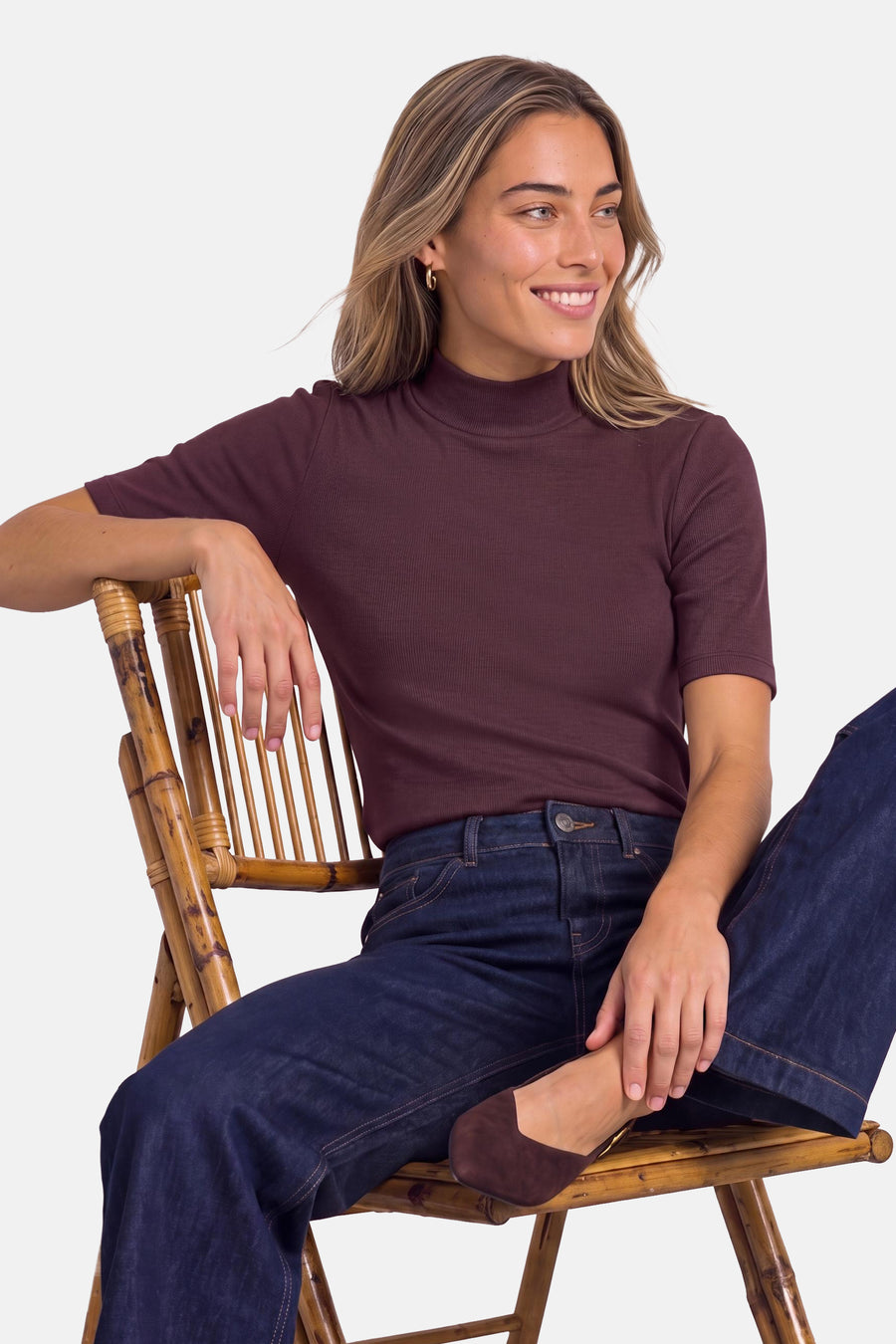 Top (korte mouwen) rood - STREET ONE