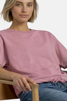 Sweat col O - rose