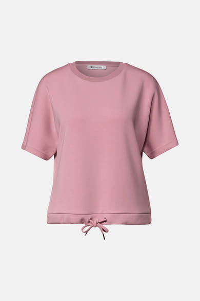 Sweat col O - rose