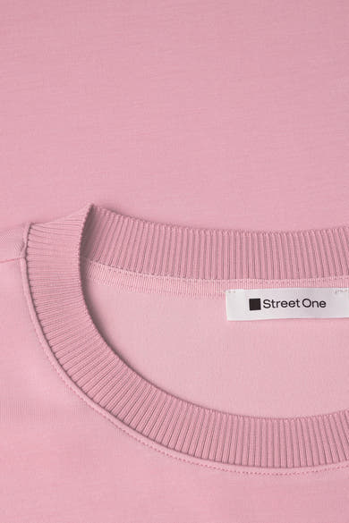Sweat col O - rose