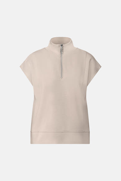 Sweat col rond beige - STREET ONE