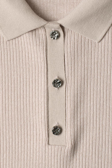Top (korte mouwen) beige - STREET ONE