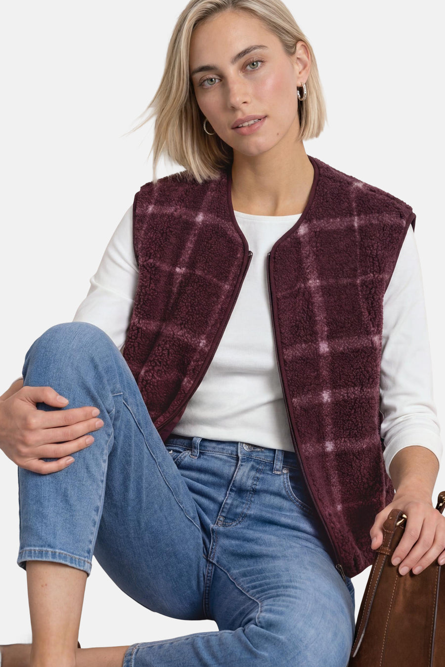 Cardigan rouge - STREET ONE