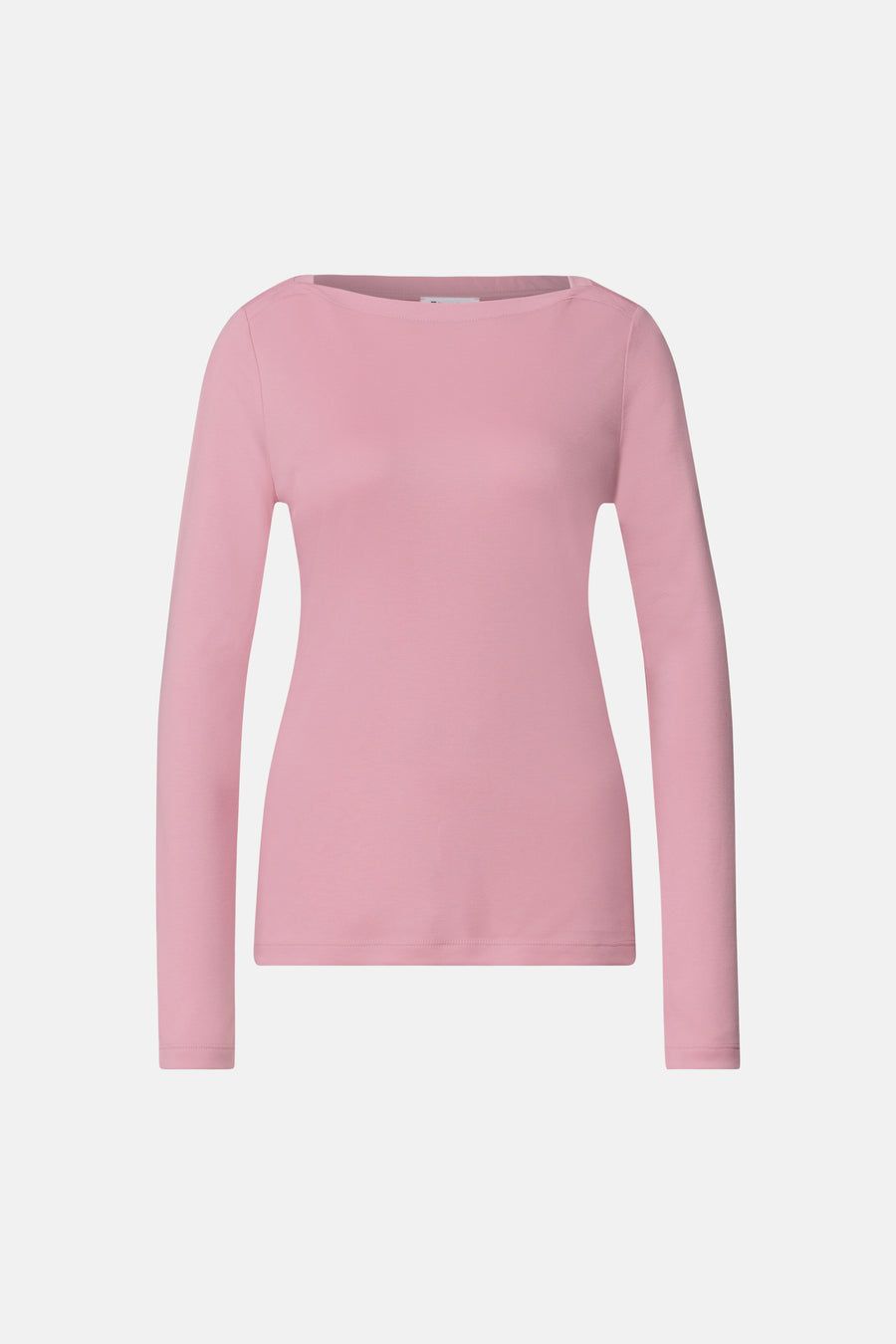 Top uni manches longues rose - STREET ONE