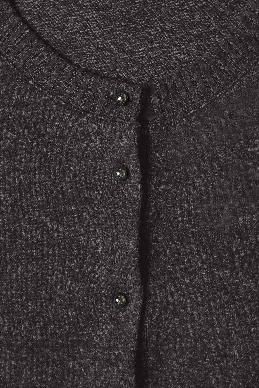 Top uni manches longues brun - STREET ONE