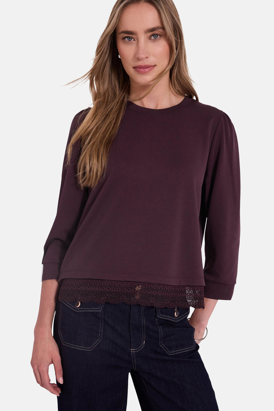 Top (lange mouwen) rood - STREET ONE