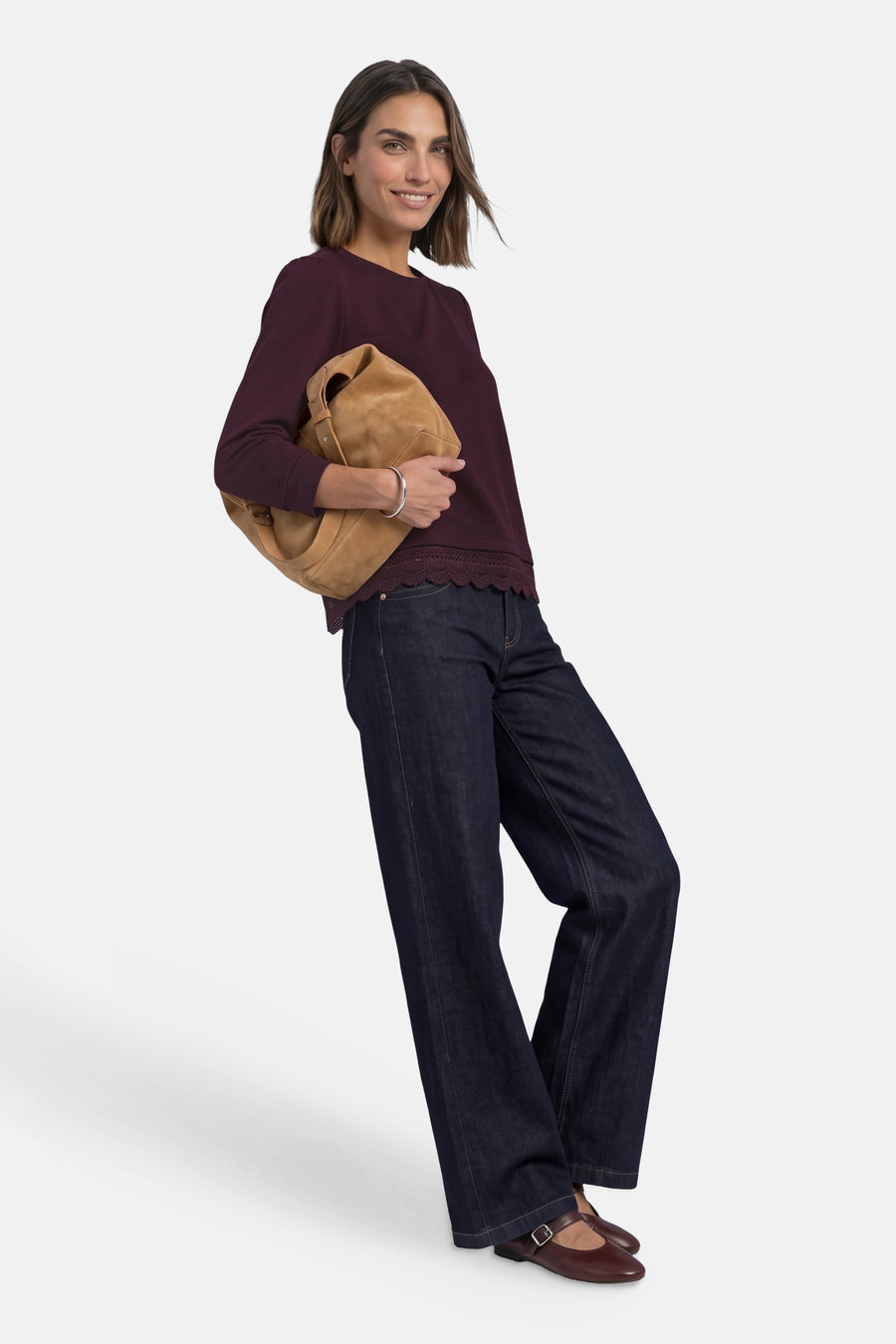Top (lange mouwen) rood - STREET ONE
