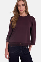 Top (lange mouwen) rood - STREET ONE