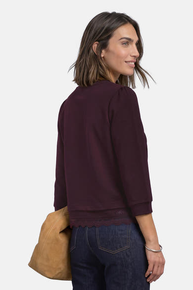 Top (lange mouwen) rood - STREET ONE