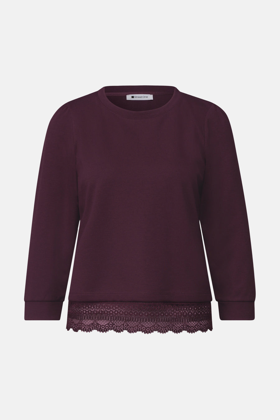 Top (lange mouwen) rood - STREET ONE