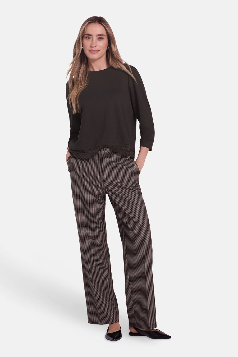 Top (lange mouwen) bruin - STREET ONE