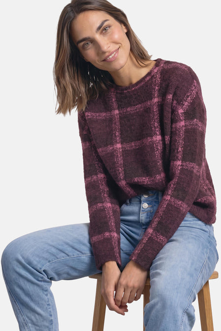 Pull col O - multicolore