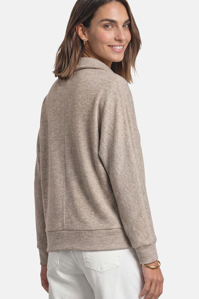 Top (lange mouwen) beige - STREET ONE