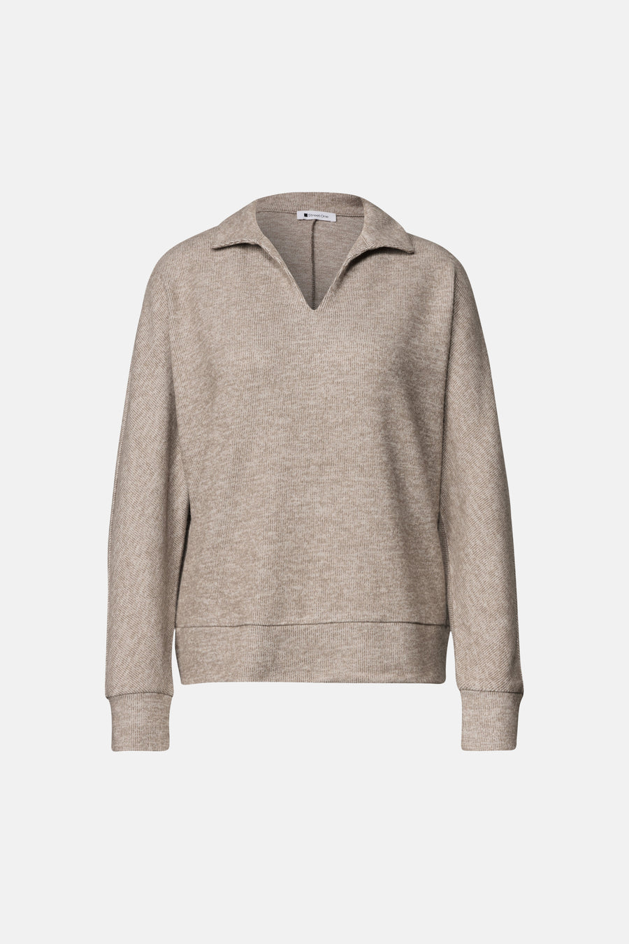 Top (lange mouwen) beige - STREET ONE
