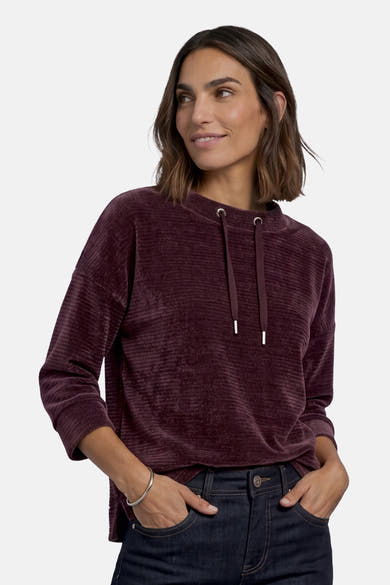 Top (lange mouwen) rood - STREET ONE
