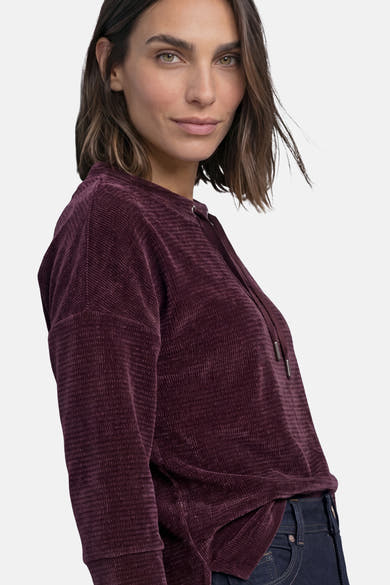 Top (lange mouwen) rood - STREET ONE