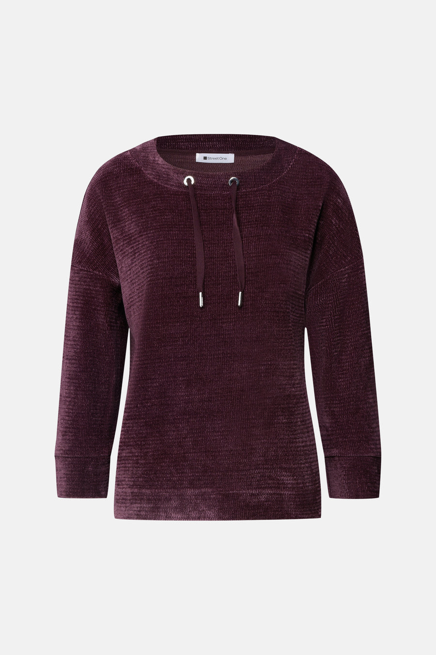 Top (lange mouwen) rood - STREET ONE